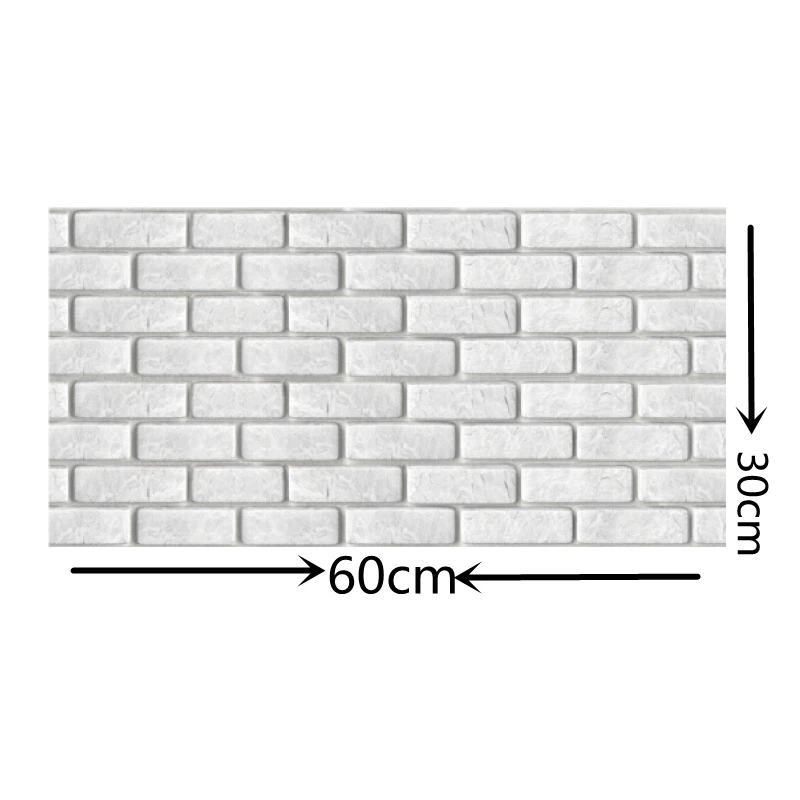 3D Wall Tile PVC Self-adhesive Wall Sticker